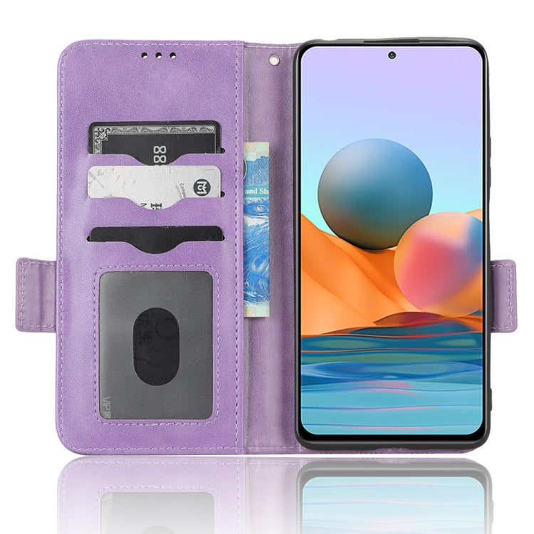 For Xiaomi Redmi Note 10 Pro 4G / Pro Max 4G Symmetrical Triangle Leather Phone Case