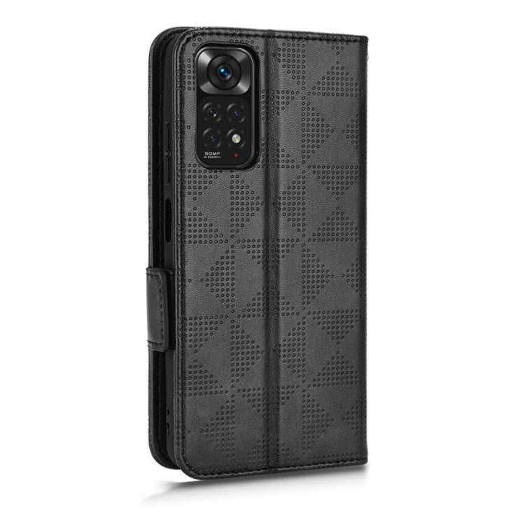 For Xiaomi Redmi Note 11 4G Global Symmetrical Triangle Leather Phone Case