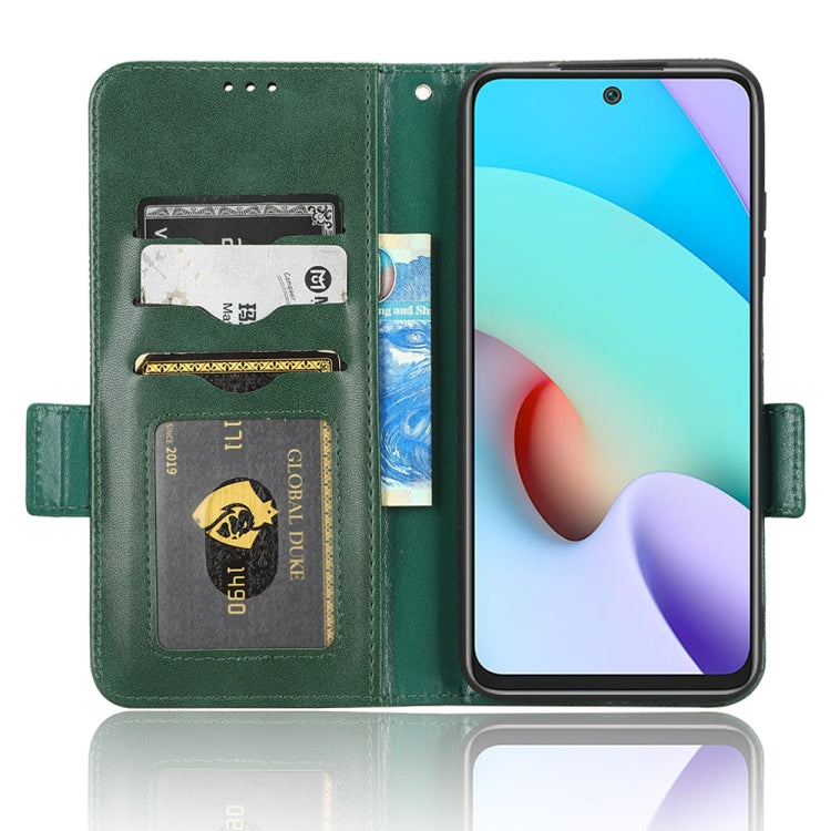 For Xiaomi Redmi 10 5G / Note 11E Symmetrical Triangle Leather Phone Case