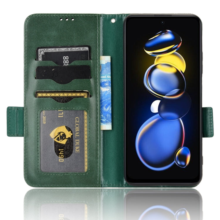 For Xiaomi Redmi Note 11T Pro Symmetrical Triangle Leather Phone Case