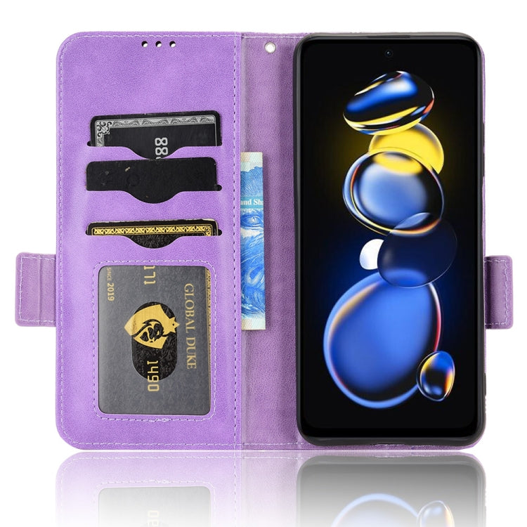 For Xiaomi Redmi Note 11T Pro Symmetrical Triangle Leather Phone Case