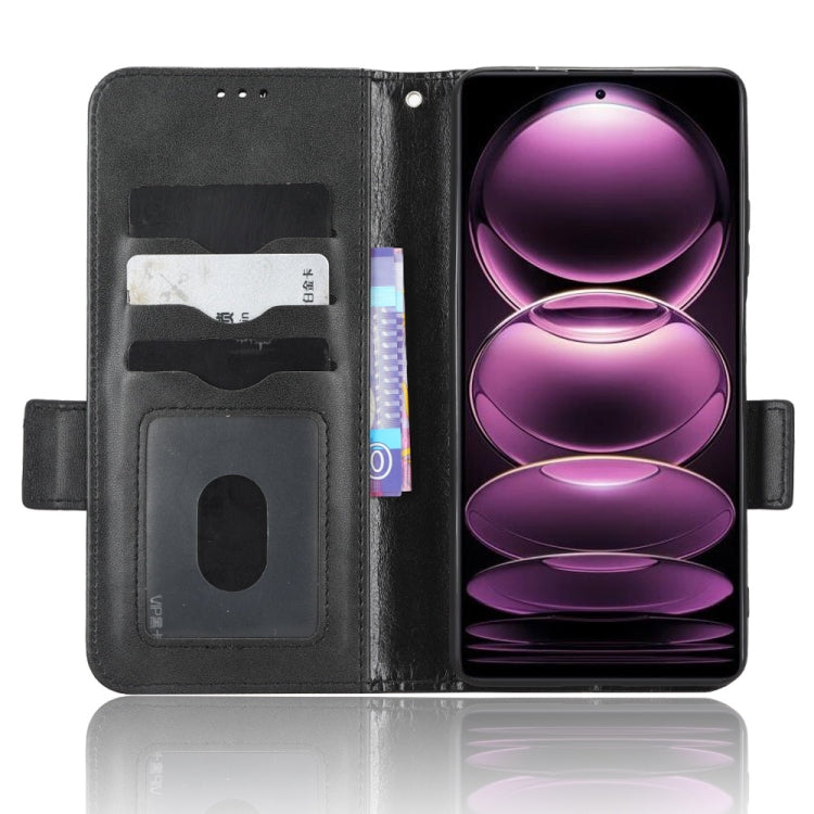 For Xiaomi Redmi Note 12 Pro+ 5G Global Symmetrical Triangle Leather Phone Case