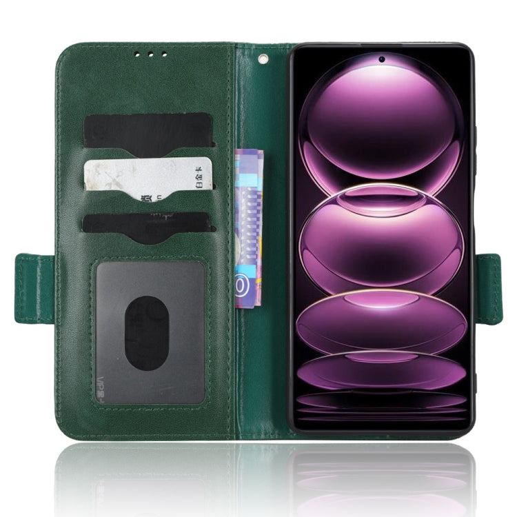 For Xiaomi Redmi Note 12 Pro+ 5G Global Symmetrical Triangle Leather Phone Case