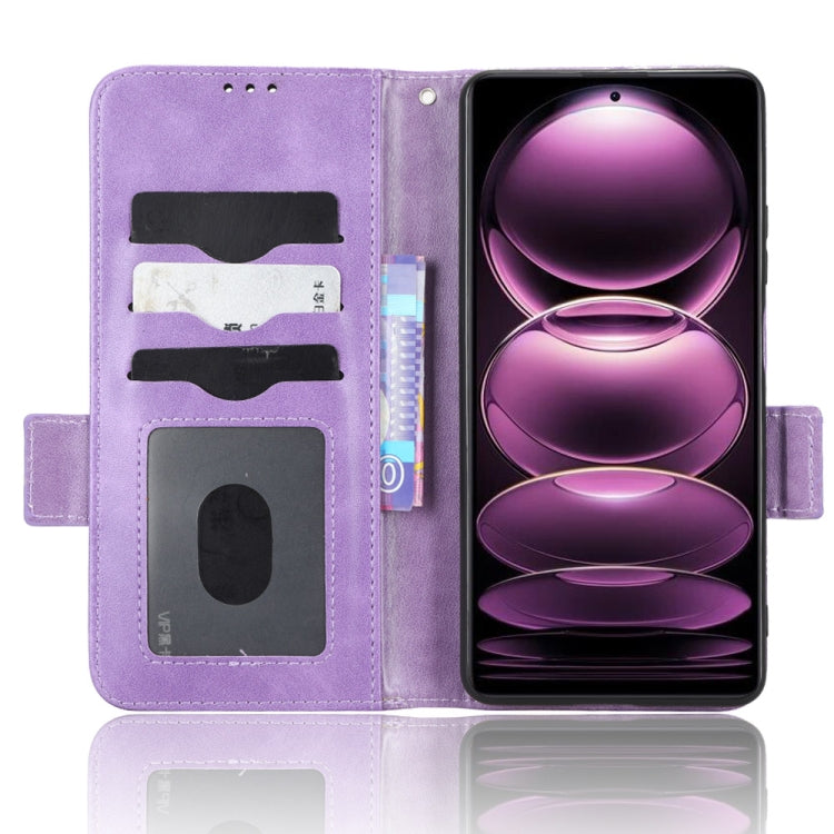 For Xiaomi Redmi Note 12 Pro 5G Global Symmetrical Triangle Leather Phone Case