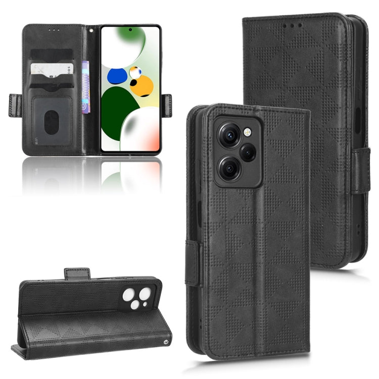 For Xiaomi Redmi Note 12 Pro Speed Symmetrical Triangle Leather Phone Case
