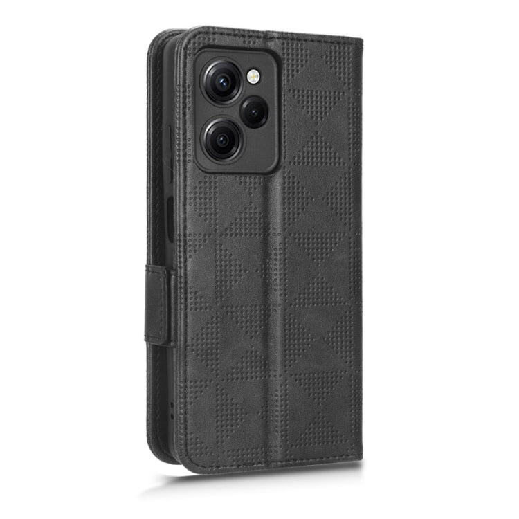 For Xiaomi Redmi Note 12 Pro Speed Symmetrical Triangle Leather Phone Case