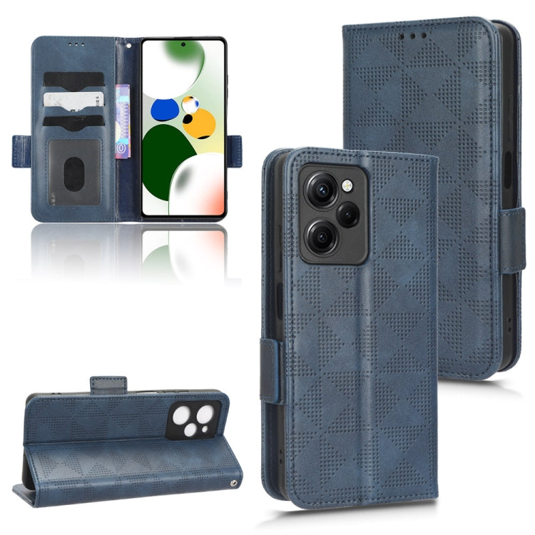 For Xiaomi Redmi Note 12 Pro Speed Symmetrical Triangle Leather Phone Case