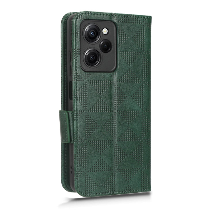 For Xiaomi Redmi Note 12 Pro Speed Symmetrical Triangle Leather Phone Case