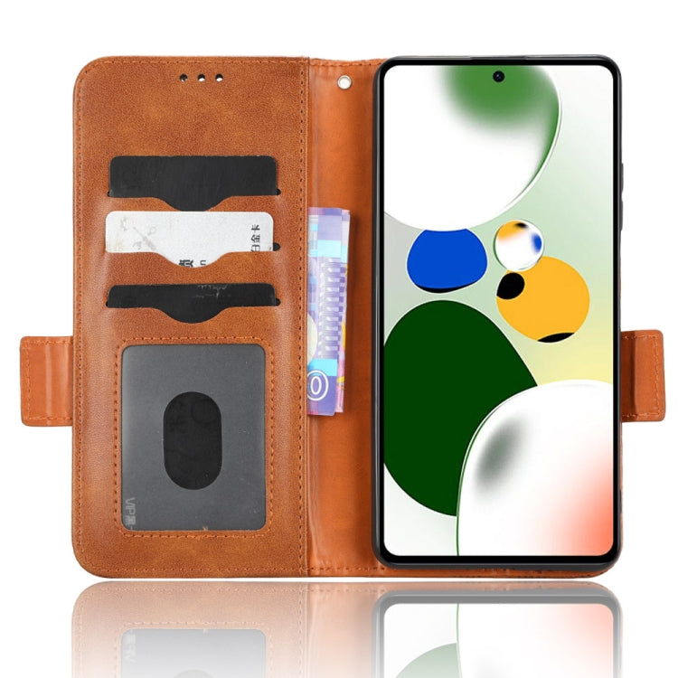 For Xiaomi Redmi Note 12 Pro Speed Symmetrical Triangle Leather Phone Case