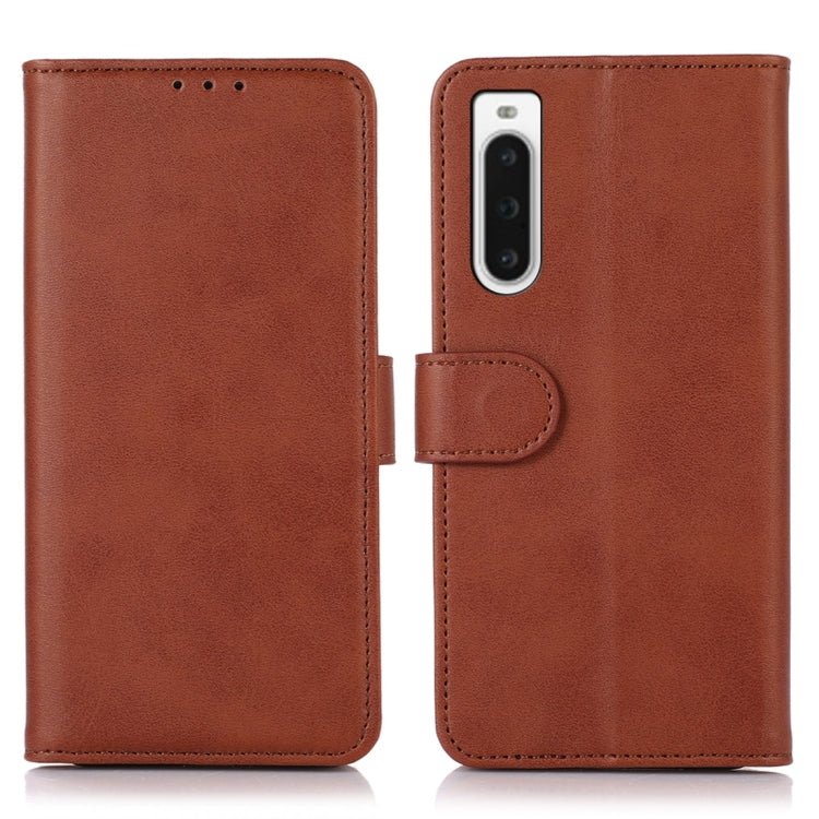 For Sony Xperia 10 V Cow Texture Leather Phone Case