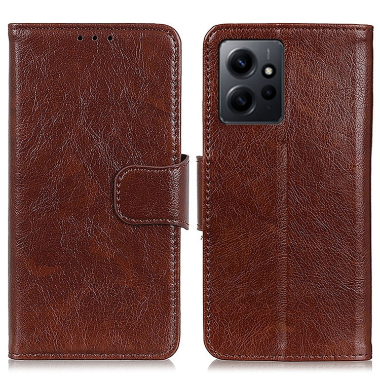 For Xiaomi Redmi Note 12 4G Global Nappa Texture Leather Phone Case