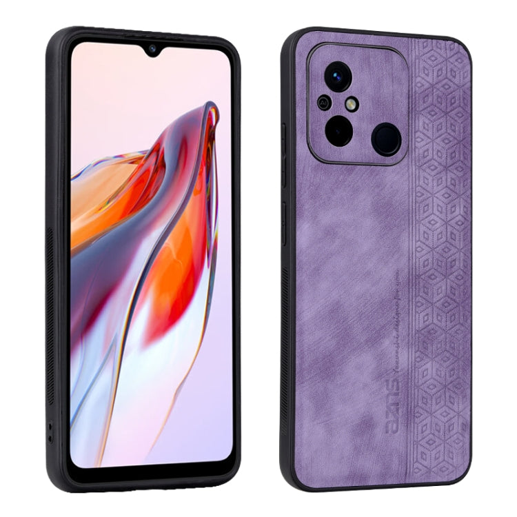 For Xiaomi Poco C55 / Redmi 12C / 11A AZNS 3D Embossed Skin Feel Phone Case