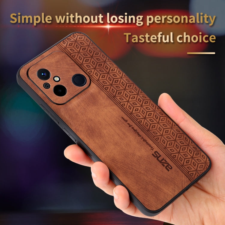 For Xiaomi Poco C55 / Redmi 12C / 11A AZNS 3D Embossed Skin Feel Phone Case