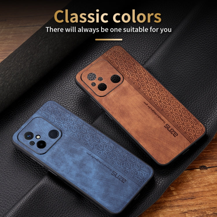 For Xiaomi Poco C55 / Redmi 12C / 11A AZNS 3D Embossed Skin Feel Phone Case