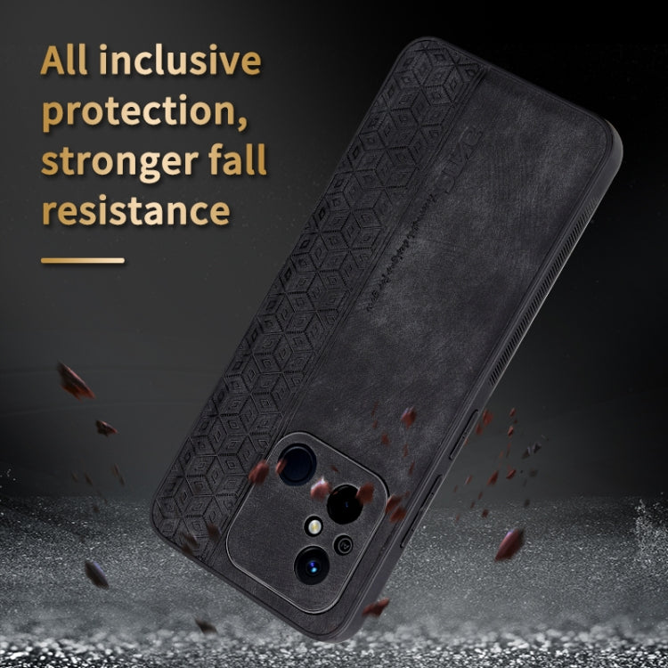 For Xiaomi Poco C55 / Redmi 12C / 11A AZNS 3D Embossed Skin Feel Phone Case