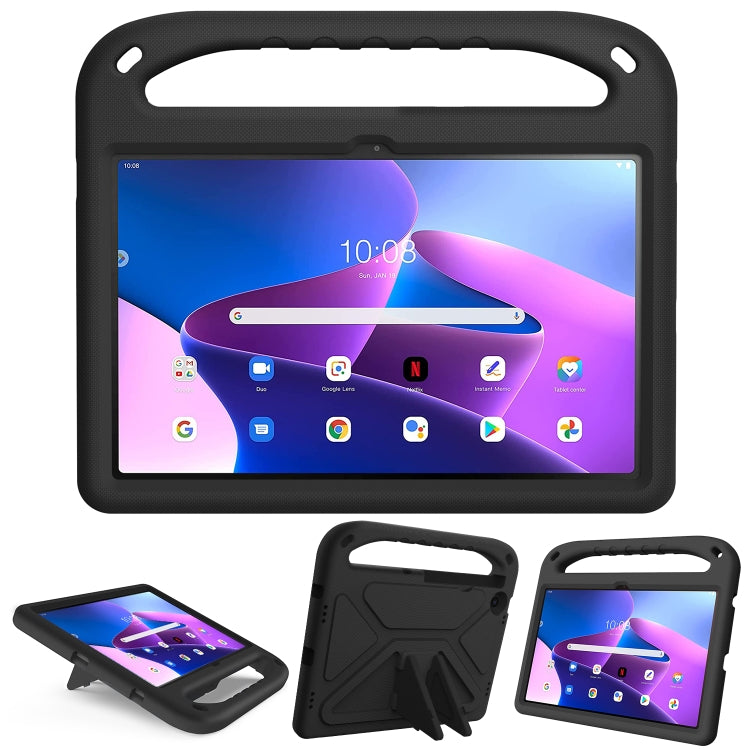 For Lenovo Tab M10 Plus 10.6 3rd Gen 2022 Handle EVA Shockproof Tablet Case with Holder