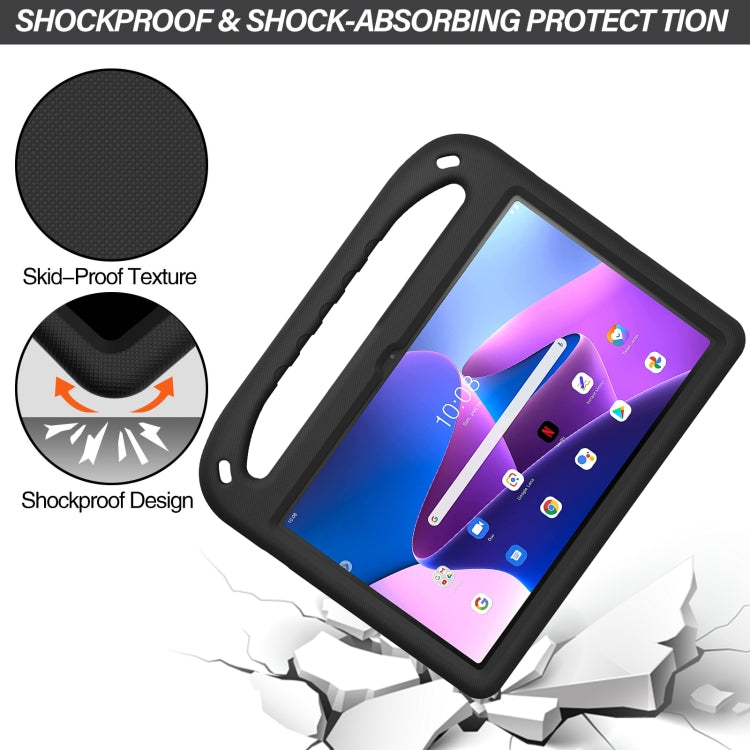 For Lenovo Tab M10 Plus 10.6 3rd Gen 2022 Handle EVA Shockproof Tablet Case with Holder
