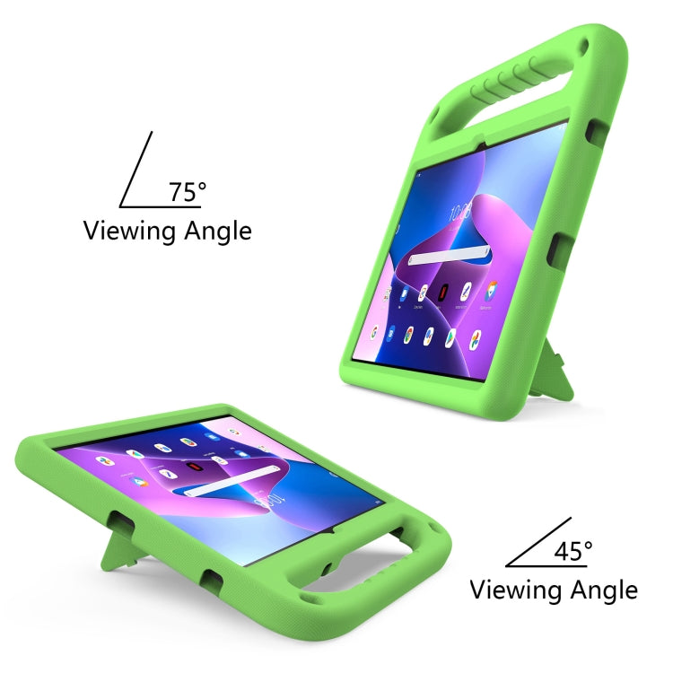 For Lenovo Tab M10 Plus 10.6 3rd Gen 2022 Handle EVA Shockproof Tablet Case with Holder