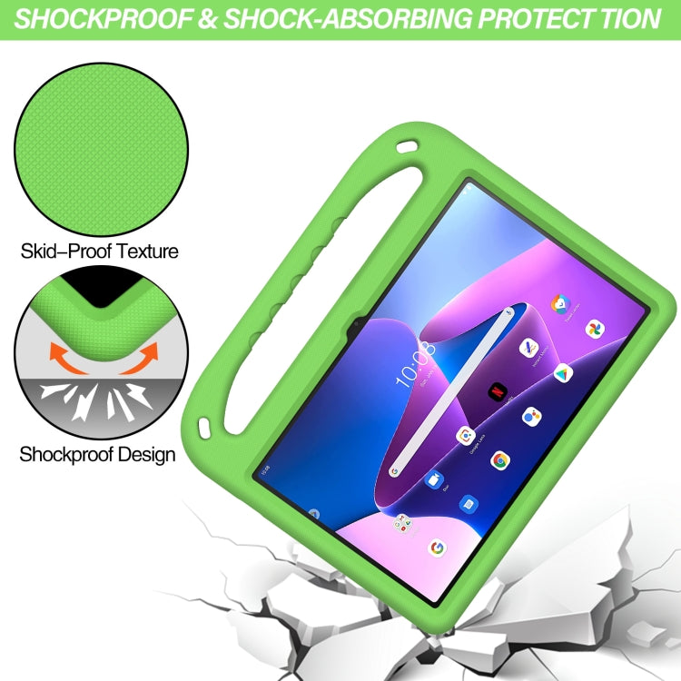 For Lenovo Tab M10 Plus 10.6 3rd Gen 2022 Handle EVA Shockproof Tablet Case with Holder