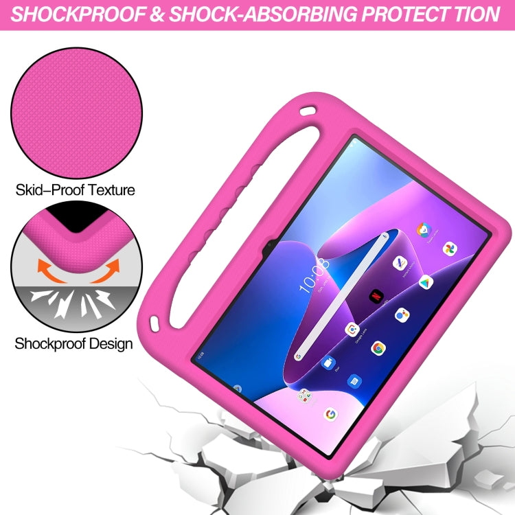 For Lenovo Tab M10 Plus 10.6 3rd Gen 2022 Handle EVA Shockproof Tablet Case with Holder