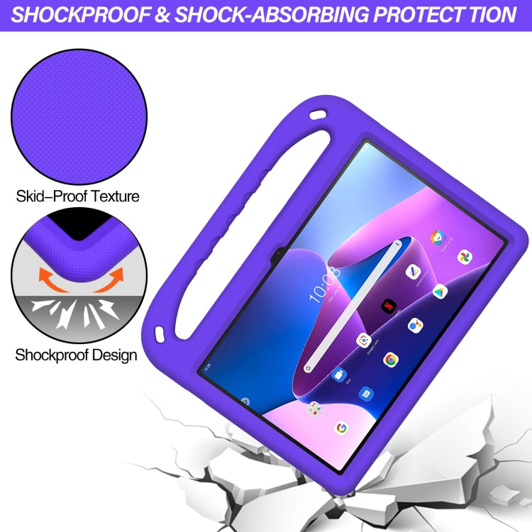 For Lenovo Tab M10 Plus 10.6 3rd Gen 2022 Handle EVA Shockproof Tablet Case with Holder
