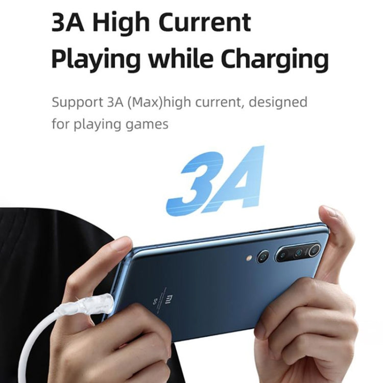 USAMS US-SJ601 U84 USB to USB-C / Type-C 3A Charging Data Cable, Length:1m