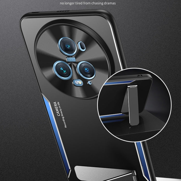 For Honor Magic5 Pro Blade Series TPU + Titanium Alloy Phone Case with Holder