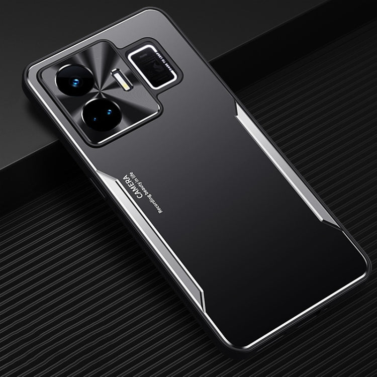 For Realme GT Neo 5 Blade Series TPU + Titanium Alloy Phone Case