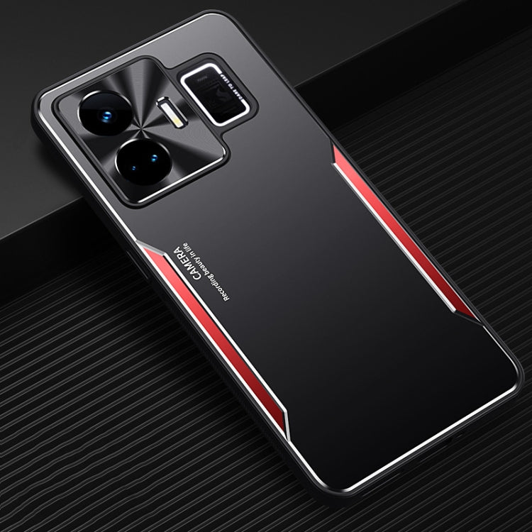 For Realme GT Neo 5 Blade Series TPU + Titanium Alloy Phone Case