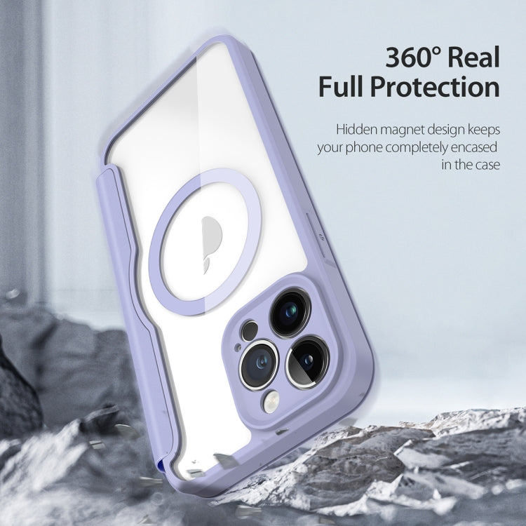 For iPhone 13 Pro Max DUX DUCIS Skin X Pro Series Magsafe PC + TPU Leather Phone Case