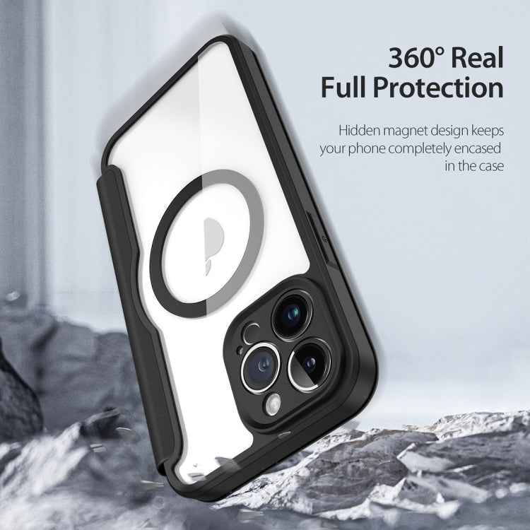 For iPhone 13 Pro Max DUX DUCIS Skin X Pro Series Magsafe PC + TPU Leather Phone Case