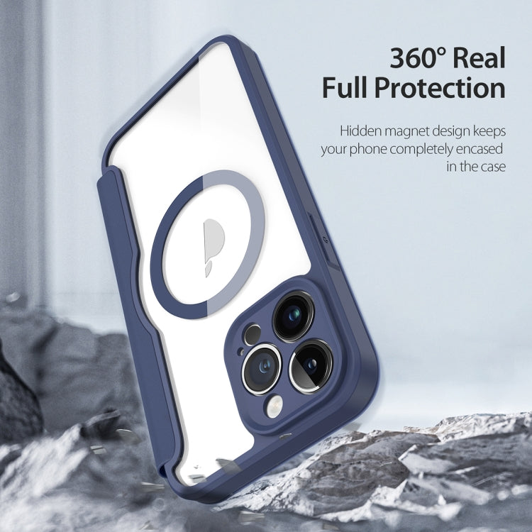 For iPhone 13 Pro Max DUX DUCIS Skin X Pro Series Magsafe PC + TPU Leather Phone Case