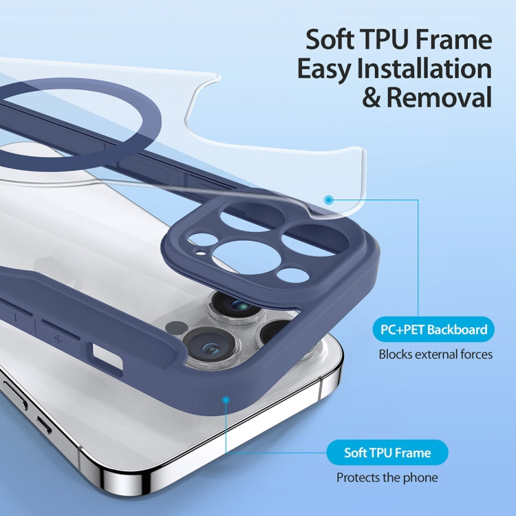 For iPhone 13 Pro Max DUX DUCIS Skin X Pro Series Magsafe PC + TPU Leather Phone Case