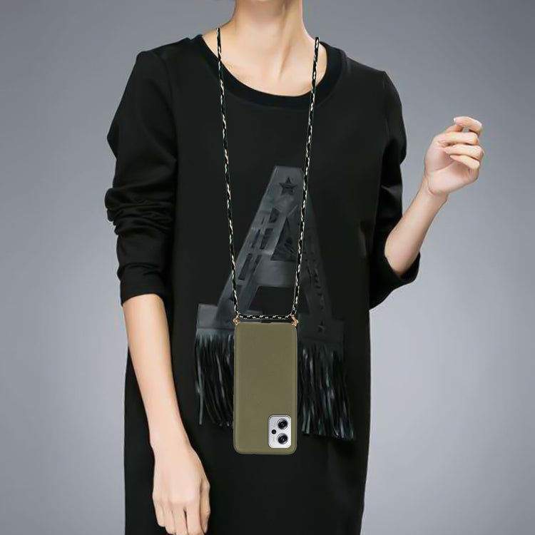 For Xiaomi Redmi Note 11 Pro+ 5G Wheat Straw Material + TPU Phone Case with Lanyard