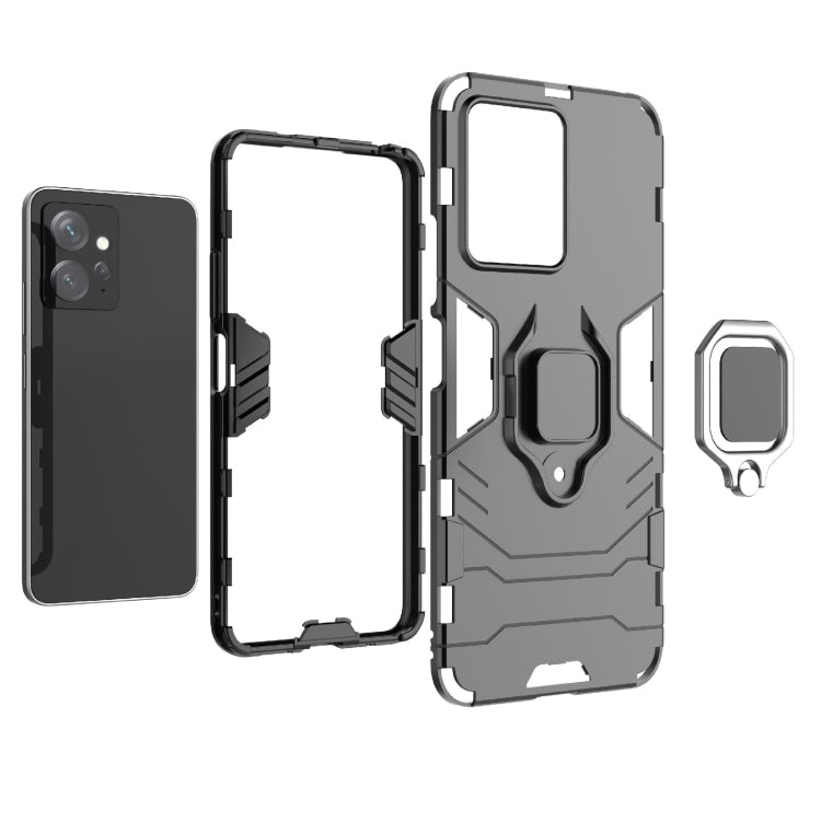 For Xiaomi Redmi Note 12 4G Global Magnetic Ring Holder PC + TPU Phone Case