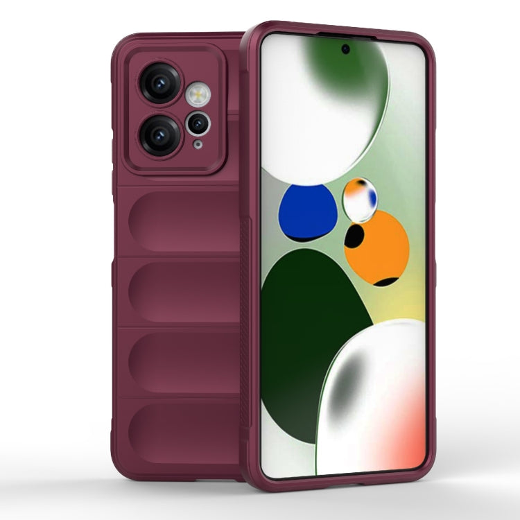 For Xiaomi Redmi Note 12 4G Global Magic Shield TPU + Flannel Phone Case