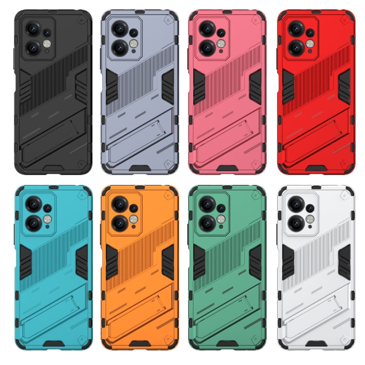 For Xiaomi Redmi Note 12 4G Global Punk Armor 2 in 1 PC + TPU Shockproof Phone Case with Holder