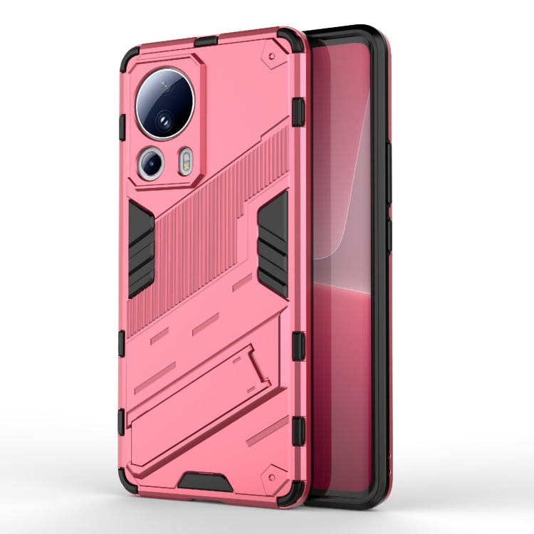For Xiaomi 13 Lite Punk Armor 2 in 1 PC + TPU Shockproof Phone Case with Holder