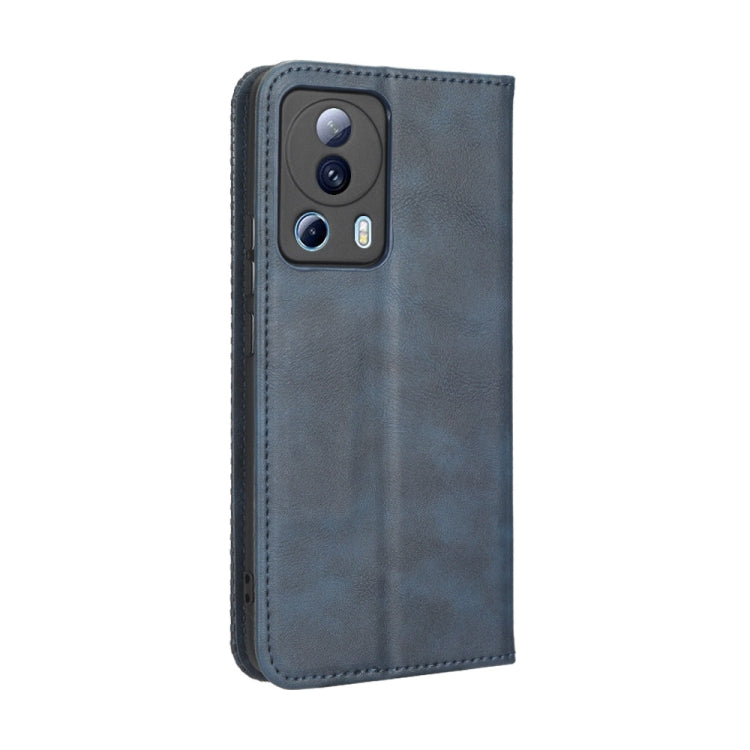 For Xiaomi 13 Lite / Civi 2 5G Magnetic Buckle Retro Texture Leather Phone Case