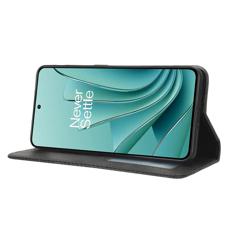 For OnePlus Ace 2V Magnetic Buckle Retro Texture Leather Phone Case