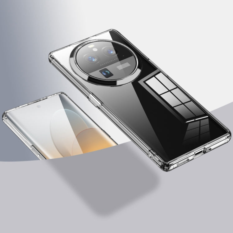 For OPPO Find X6 Pro Armor Clear TPU Hard PC Phone Case