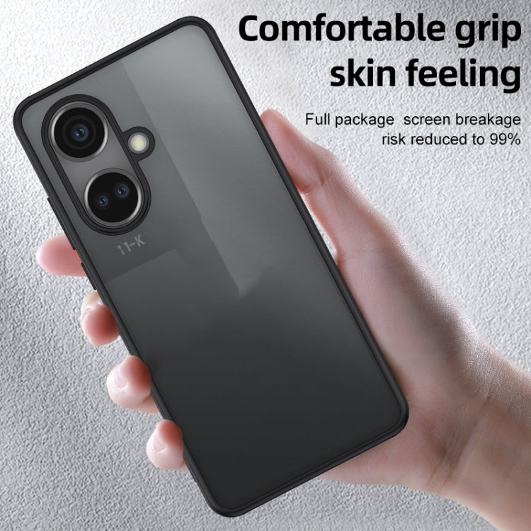 For OPPO K11 5G/OnePlus Nord CE3 Armor Clear TPU Hard PC Phone Case