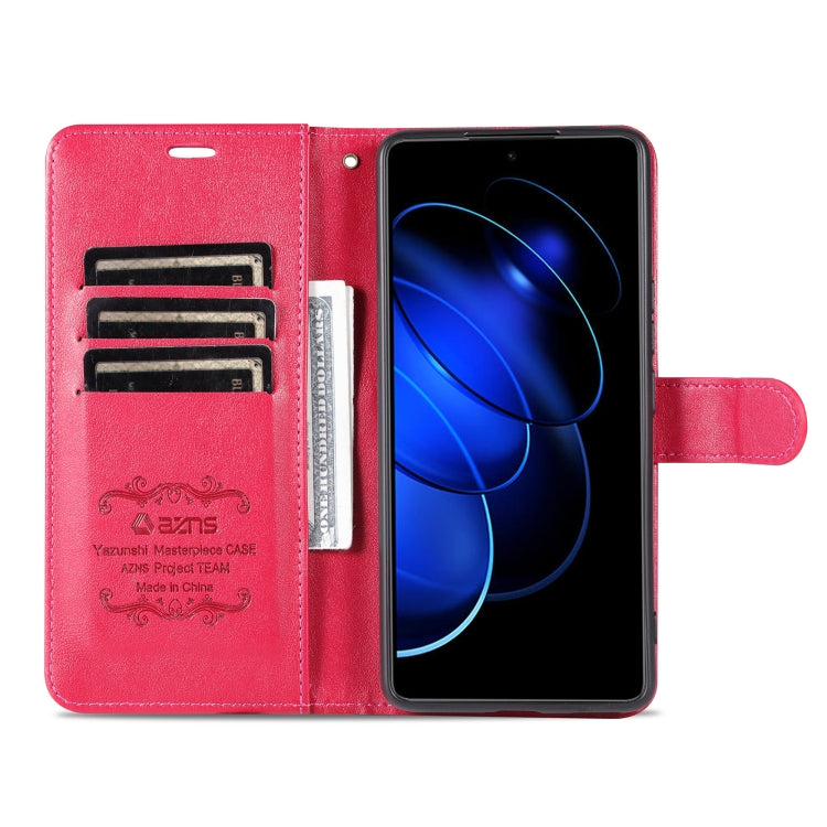 For Honor 80 GT 5G AZNS Sheepskin Texture Flip Leather Phone Case