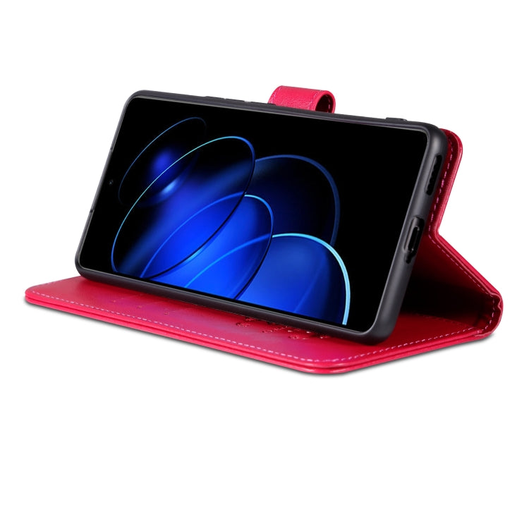 For Honor 80 GT 5G AZNS Sheepskin Texture Flip Leather Phone Case