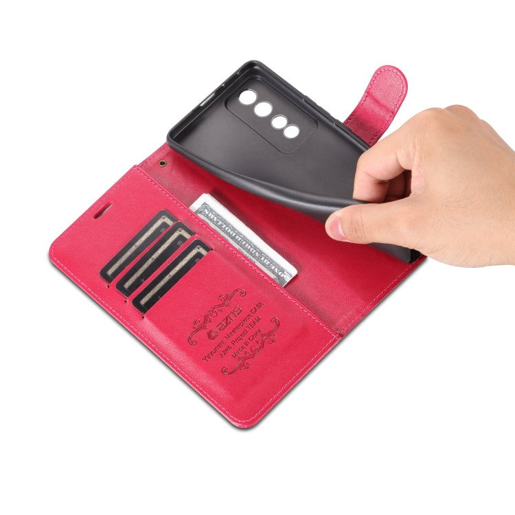 For Honor 80 GT 5G AZNS Sheepskin Texture Flip Leather Phone Case