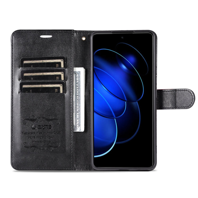 For Honor 80 GT 5G AZNS Sheepskin Texture Flip Leather Phone Case