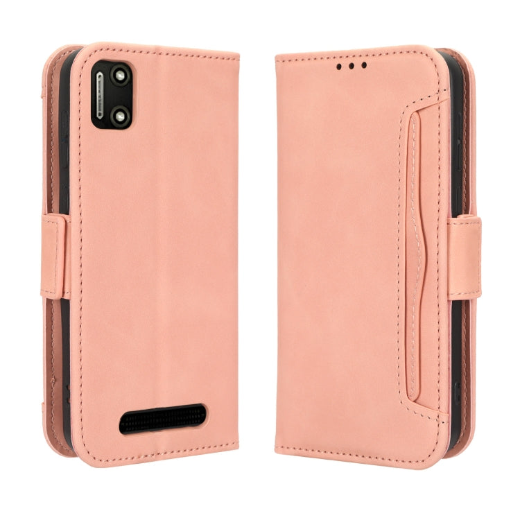 For Cloud Mobile Stratus C7 Skin Feel Calf Texture Card Slots Leather Phone Case