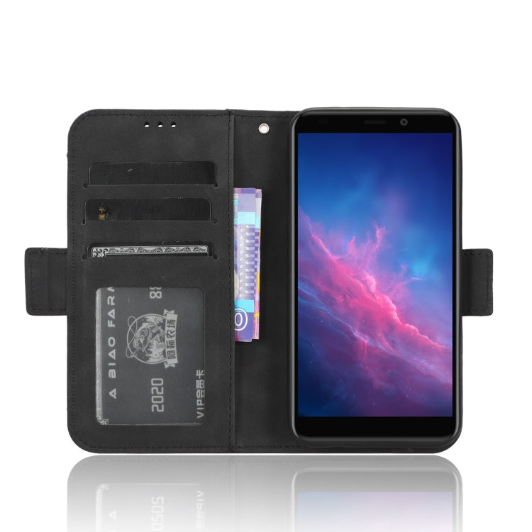 For Cloud Mobile Stratus C7 Skin Feel Calf Texture Card Slots Leather Phone Case