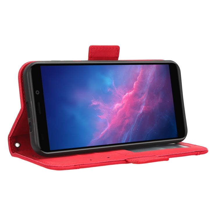 For Cloud Mobile Stratus C7 Skin Feel Calf Texture Card Slots Leather Phone Case