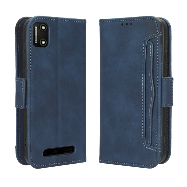 For Cloud Mobile Stratus C7 Skin Feel Calf Texture Card Slots Leather Phone Case